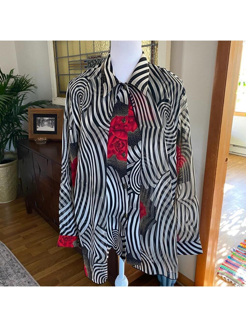 Vintage Talk of the Walk Atlantic City Blouse